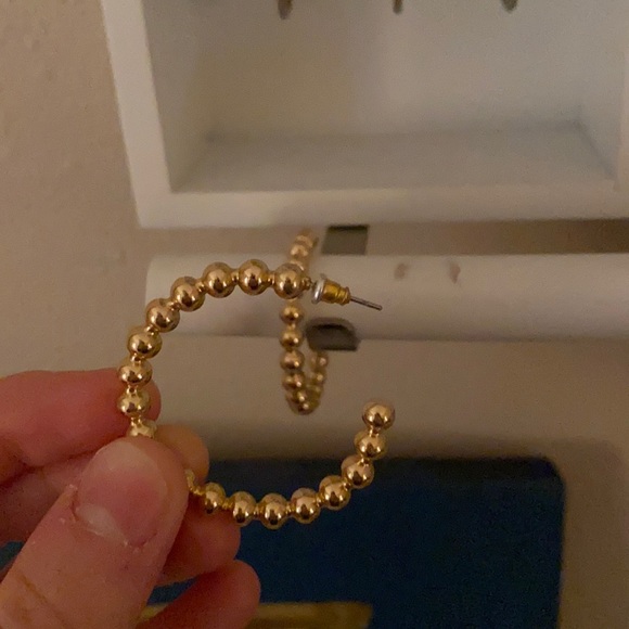 Gold Earrings from Lulus - Picture 3 of 3